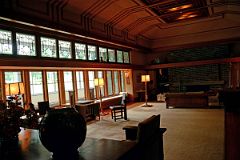 745 Living Room from the Francis W. Little House - Frank Lloyd Wright 1912-15 - American Wing New York Metropolitan Museum of Art.jpg